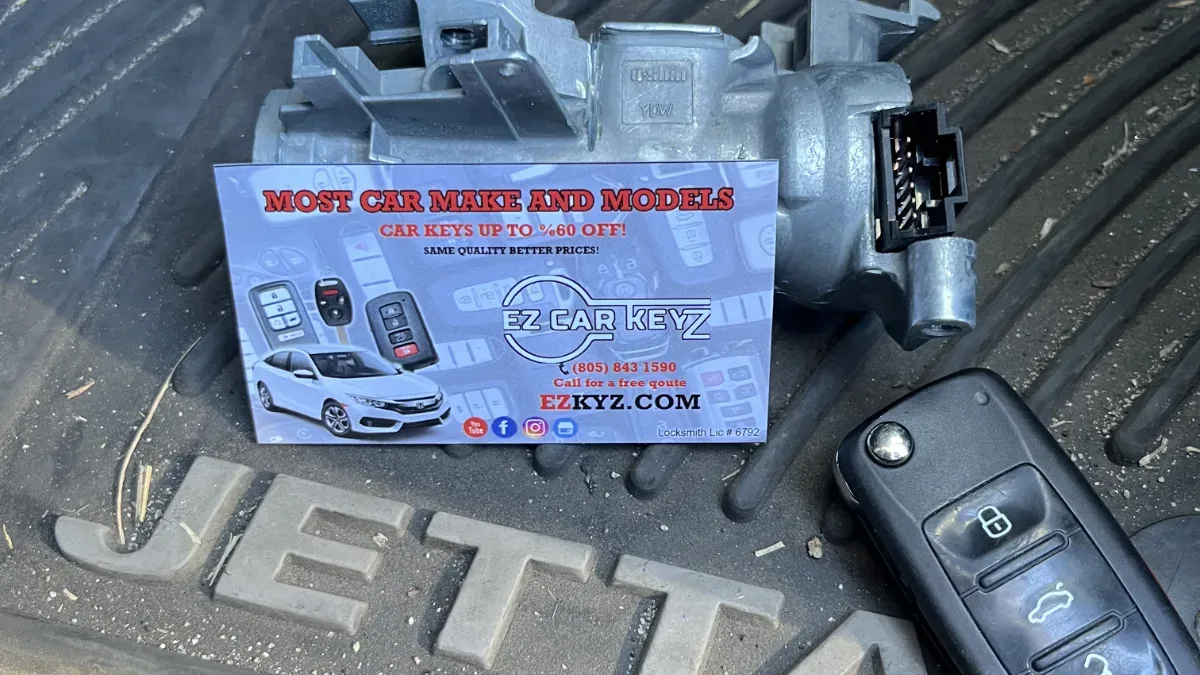 Affordable 2010 Volkswagen Golf key replacement by EZ Car Keyz in Oxnard CA