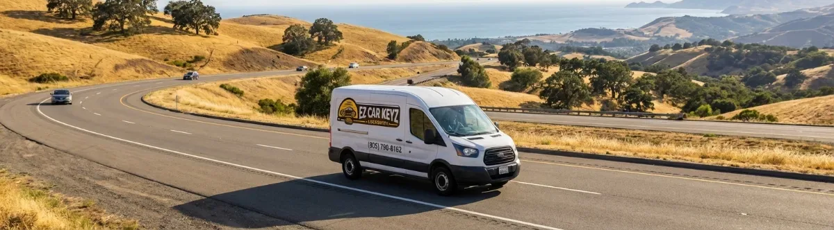 EZ Car Keyz mobile locksmith van