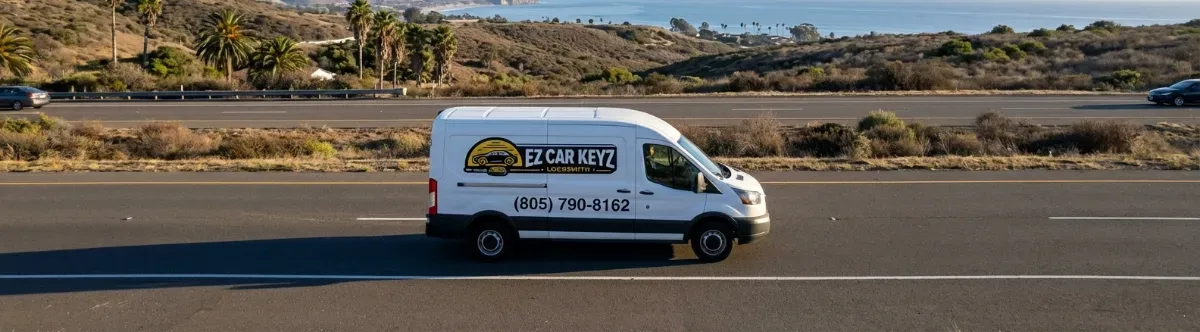 EZ Car Keyz mobile locksmith van