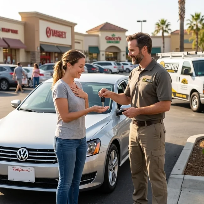 Volkswagen Passat key replacement in Ventura County