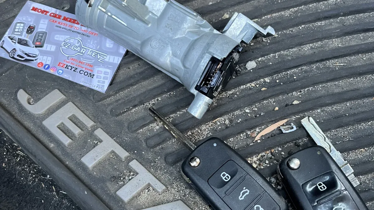 2014 Volkswagen Touareg Affordable Key Replacement - EZ Car Keyz Simi Valley Quick turnaround 2014 Volkswagen Touareg car key by EZ Car Keyz in Simi Valley CA