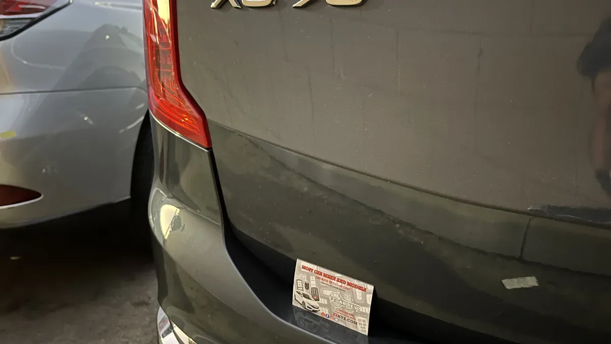 Licensed locksmith replacing 2008 Volvo C70 key in Santa Paula CA
