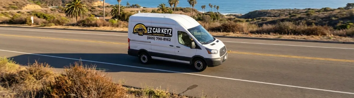 EZ Car Keyz mobile locksmith van