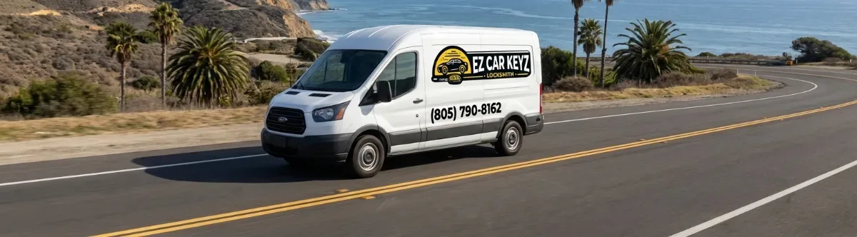 EZ Car Keyz mobile locksmith van