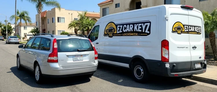 Volvo S40 mobile car key service by EZ Car Keyz in Ventura County