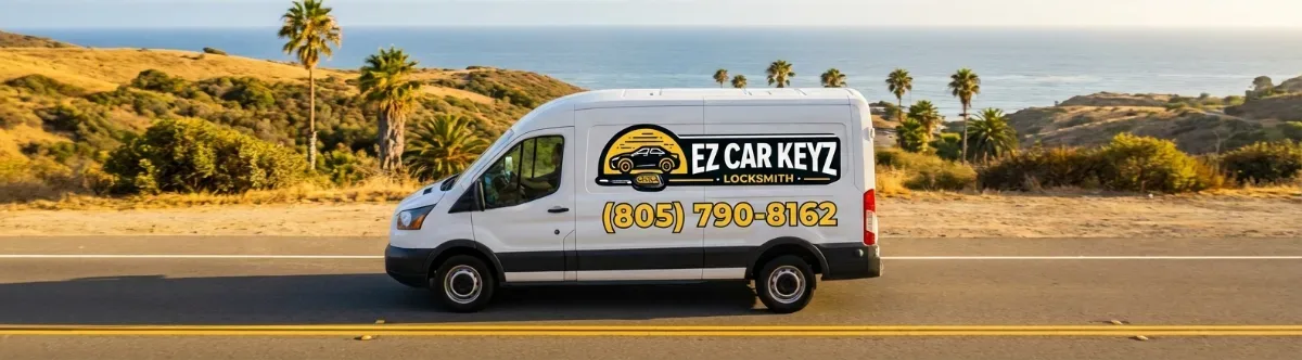 EZ Car Keyz mobile locksmith van