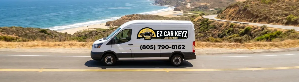 EZ Car Keyz mobile locksmith van