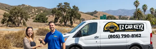 Customer review of mobile 2004 Volvo S80 key service by EZ Car Keyz Montecito CA
