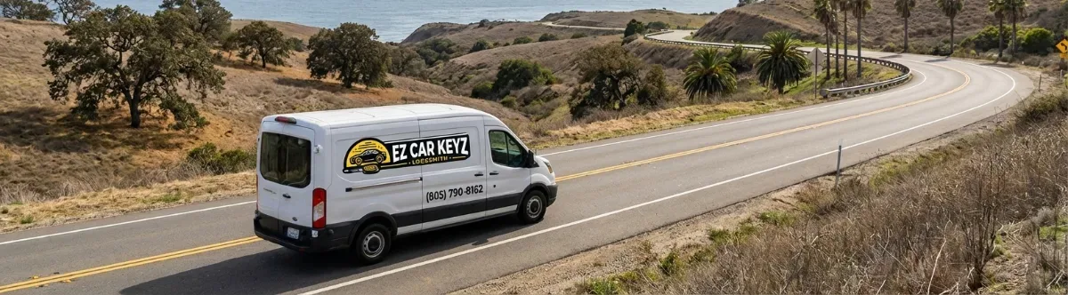 EZ Car Keyz mobile locksmith van