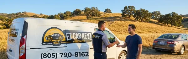 On-site 2009 Volvo S80 key service review - EZ Car Keyz Fillmore CA