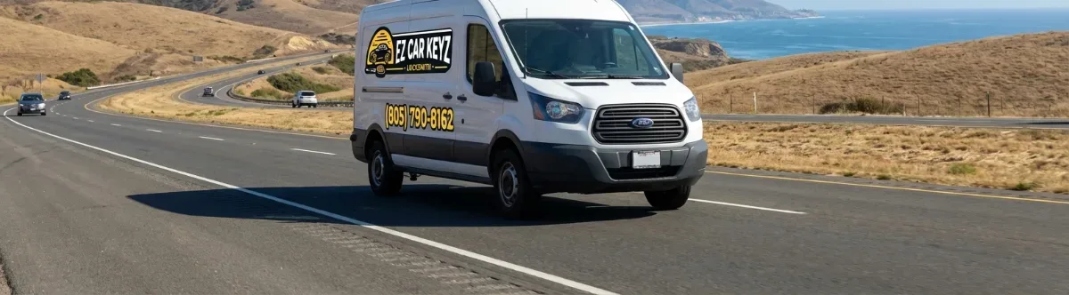 EZ Car Keyz mobile locksmith van