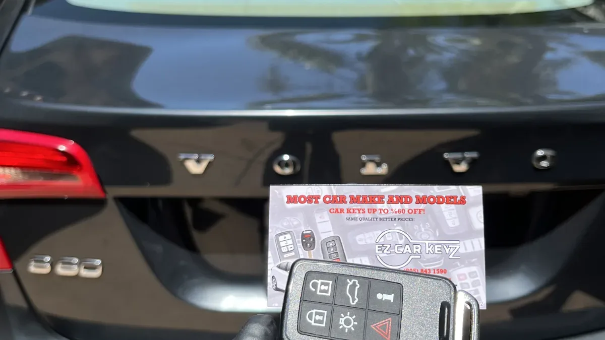 Emergency 2015 Volvo S80 car key service in Goleta CA