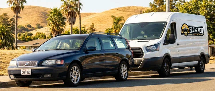 Volvo S80 mobile car key service by EZ Car Keyz in Ventura County