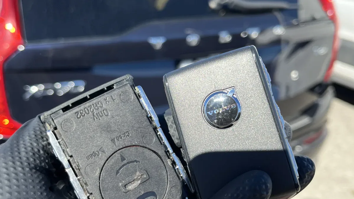 Quick turnaround 2017 Volvo S90 car key by EZ Car Keyz in Oxnard CA