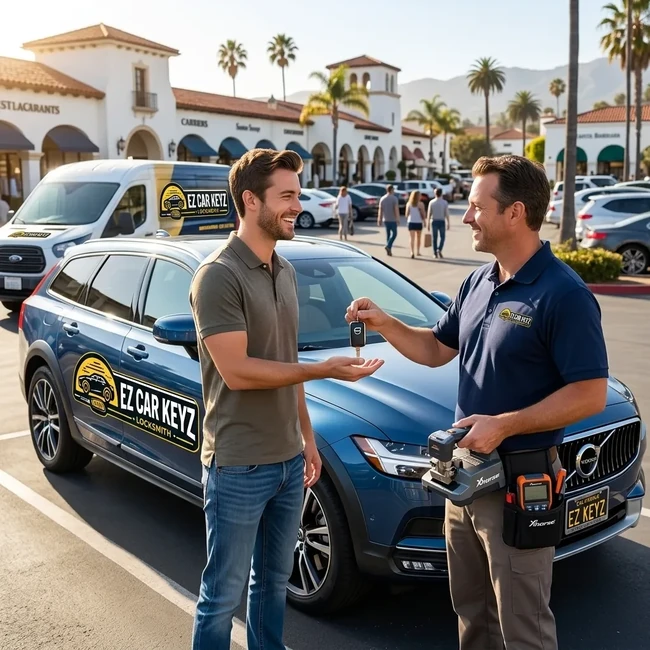Volvo V90 key replacement in Ventura County