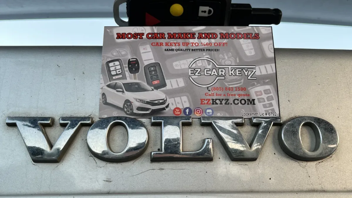 2020 Volvo Xc40 key replacement at half the dealer price in Oxnard CA