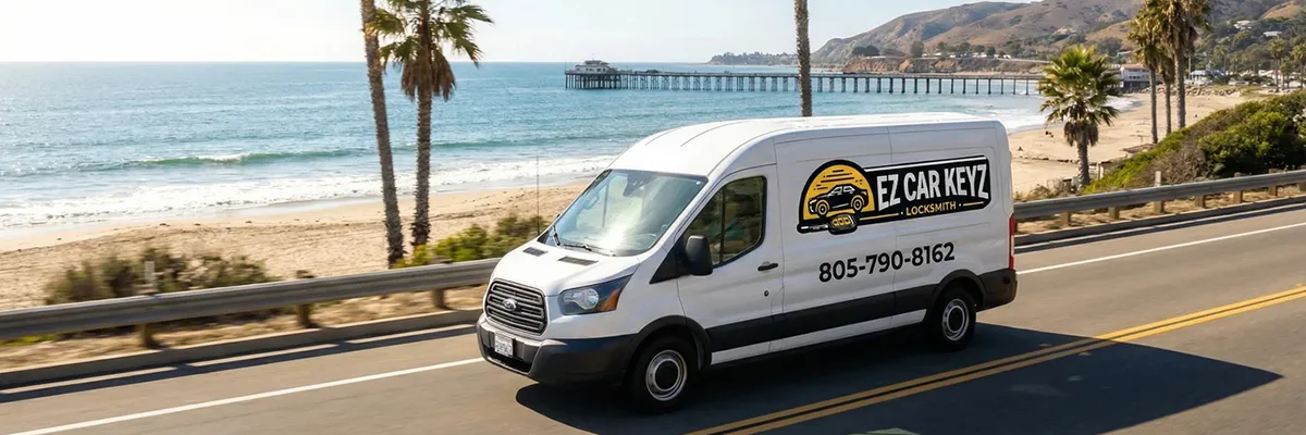 EZ Car Keyz mobile locksmith van serving Ventura County