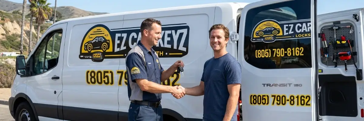 EZ Car Keyz customer review in Downtown Fillmore