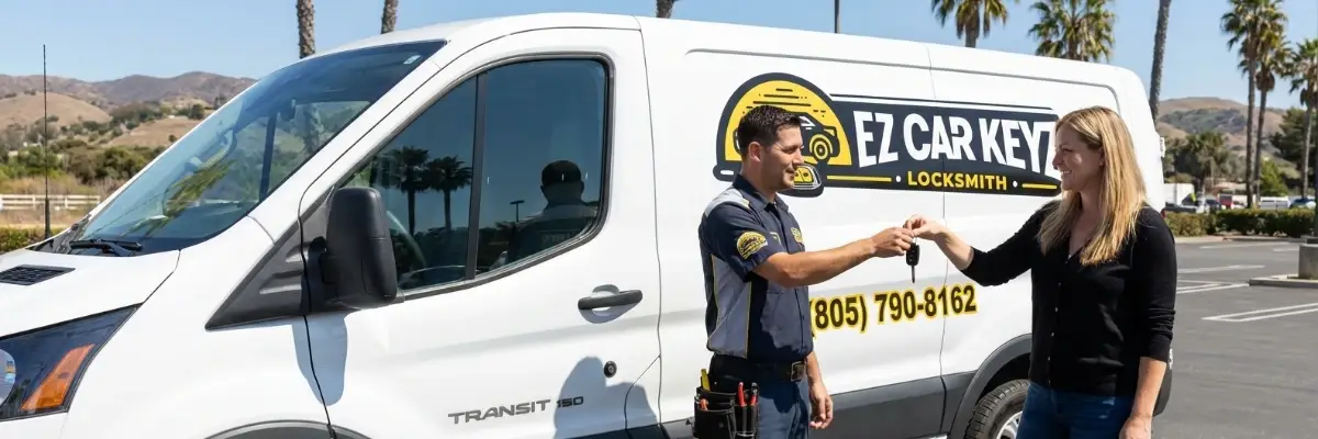 EZ Car Keyz customer review in Downtown Ojai