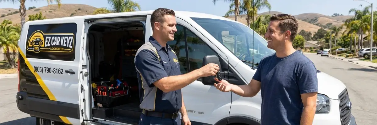 EZ Car Keyz customer review in El Rio