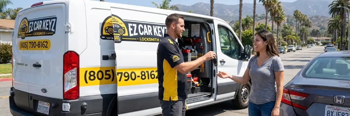 EZ Car Keyz customer review in Funk Zone