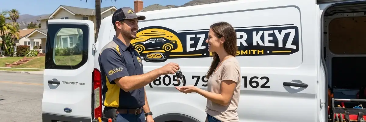 EZ Car Keyz customer review in Mission Canyon