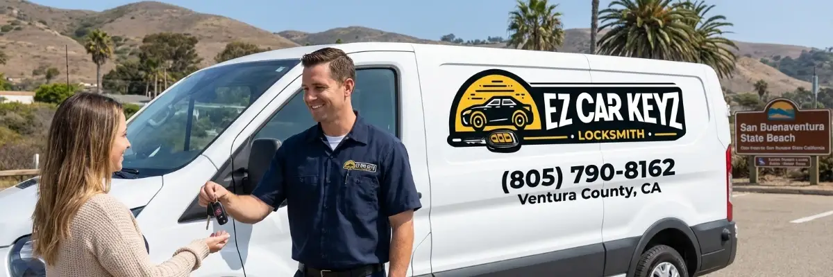 EZ Car Keyz customer review in Downtown Santa Paula