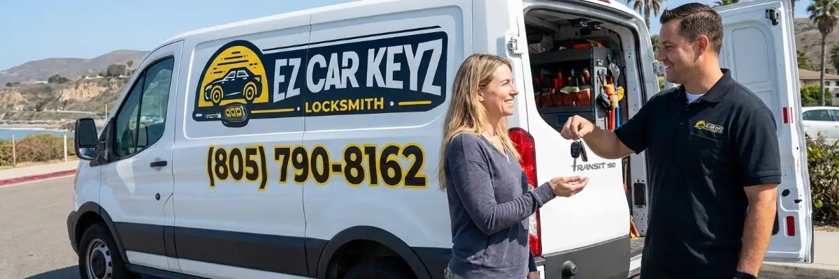 EZ Car Keyz customer review in East Simi Valley