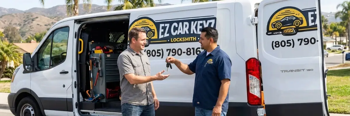 EZ Car Keyz customer review in Casa Conejo