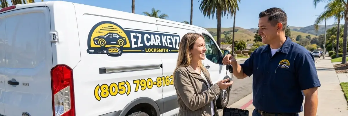 EZ Car Keyz customer review in Westlake Village