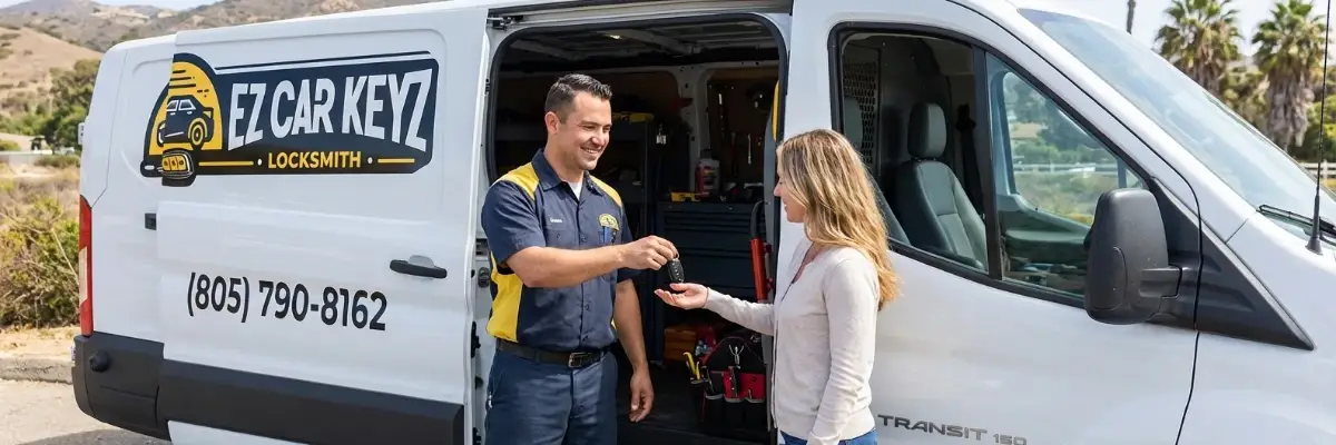 EZ Car Keyz customer review in East Ventura