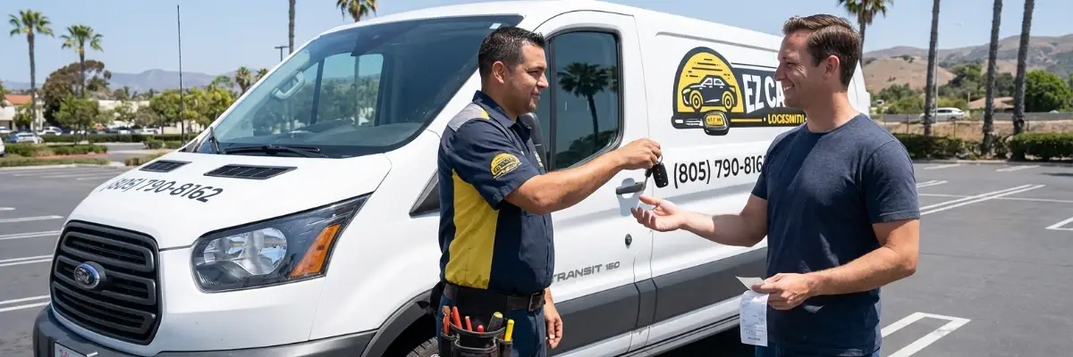 EZ Car Keyz customer review in Ventura Harbor