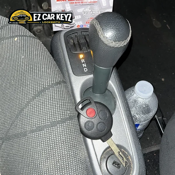 Extracted broken key and new replacement by EZ Car Keyz in Ventura County