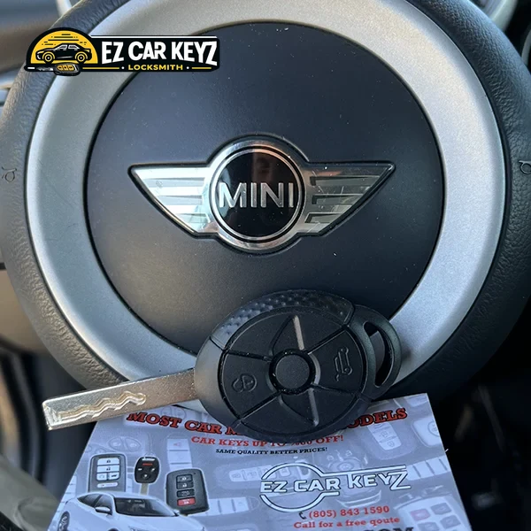 EZ Car Keyz van responding to emergency call at night by EZ Car Keyz in Ventura County