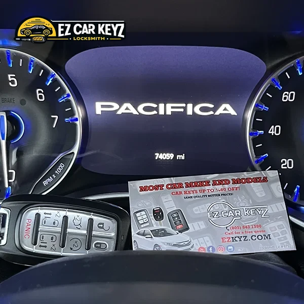 Key fob function test showing vehicle response by EZ Car Keyz in Ventura County