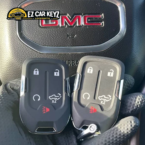 Technician unlocking vehicle during lockout service by EZ Car Keyz in Ventura County