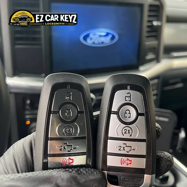 Transponder key being programmed on diagnostic tool by EZ Car Keyz in Ventura County
