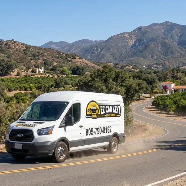 EZ Car Keyz Ignition Repair & Replacement step 02 - Tech Arrives Ready in Ventura County