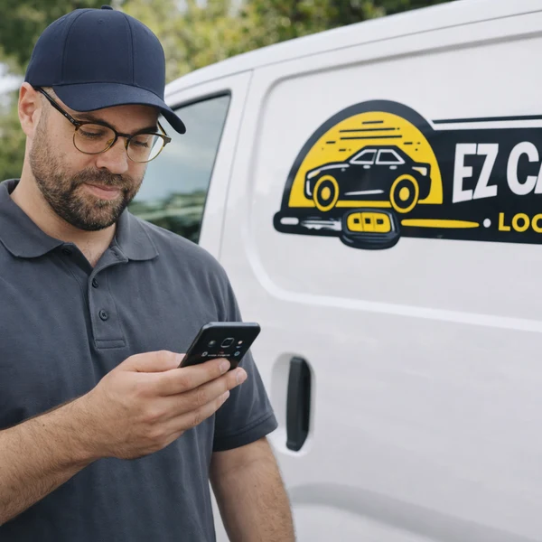 EZ Car Keyz Lockout Service step 01 - Call or Text Us in Ventura County
