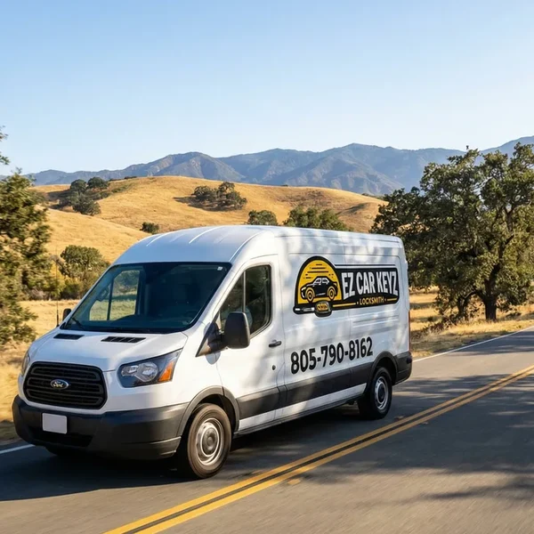 EZ Car Keyz Lockout Service step 02 - Fast Arrival in Ventura County