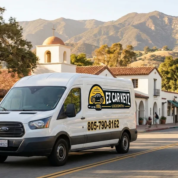 EZ Car Keyz Push-to-Start / Smart Key step 02 - Mobile Unit Dispatched in Ventura County