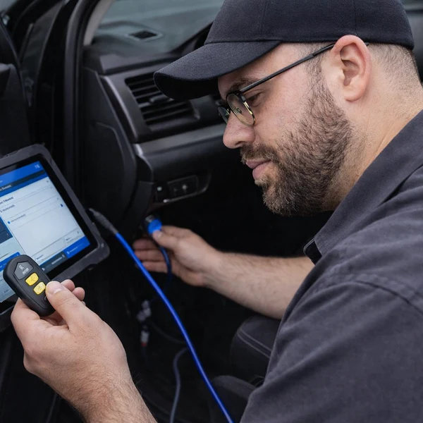 EZ Car Keyz Transponder Key Programming step 03 - Key Cut & Synced in Ventura County