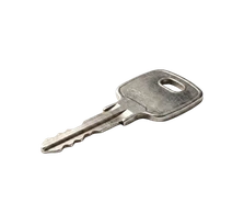 Cutting a plain mechanical key for a government-issue fleet truck stationed near a base housing area in Camarillo, California. No chip, no electronics, just a code-cut blade calibrated to factory depth on the Xhorse Condor.