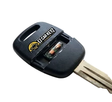 EZ Car Keyz technician programming a replacement transponder key for a 2018 Honda Accord in a private driveway in Oxnard, California.