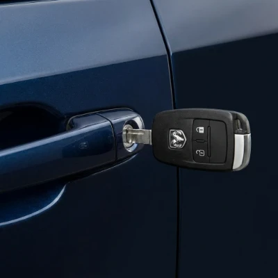 Dodge fob backup step 1