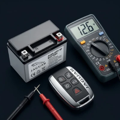 Jaguar 2015 XF Auxiliary Battery Causing Total Fob Failure