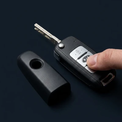 Kia fob backup step 1