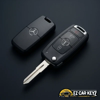 Mercedes-Benz Transponder Key with Infrared EIS (1990 to 1998)