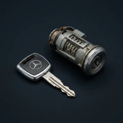 Mercedes-Benz Mechanical Key with Central Locking (Before 1990)