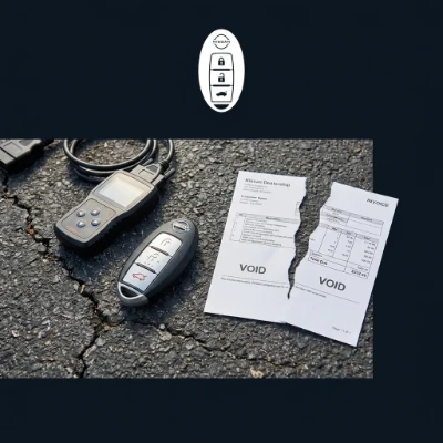 Nissan dealer vs EZ Car Keyz pricing comparison